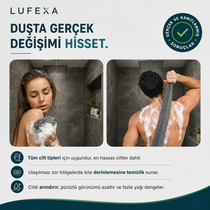 LUFEXA Antibakteriyel Peeling Duş Lifi